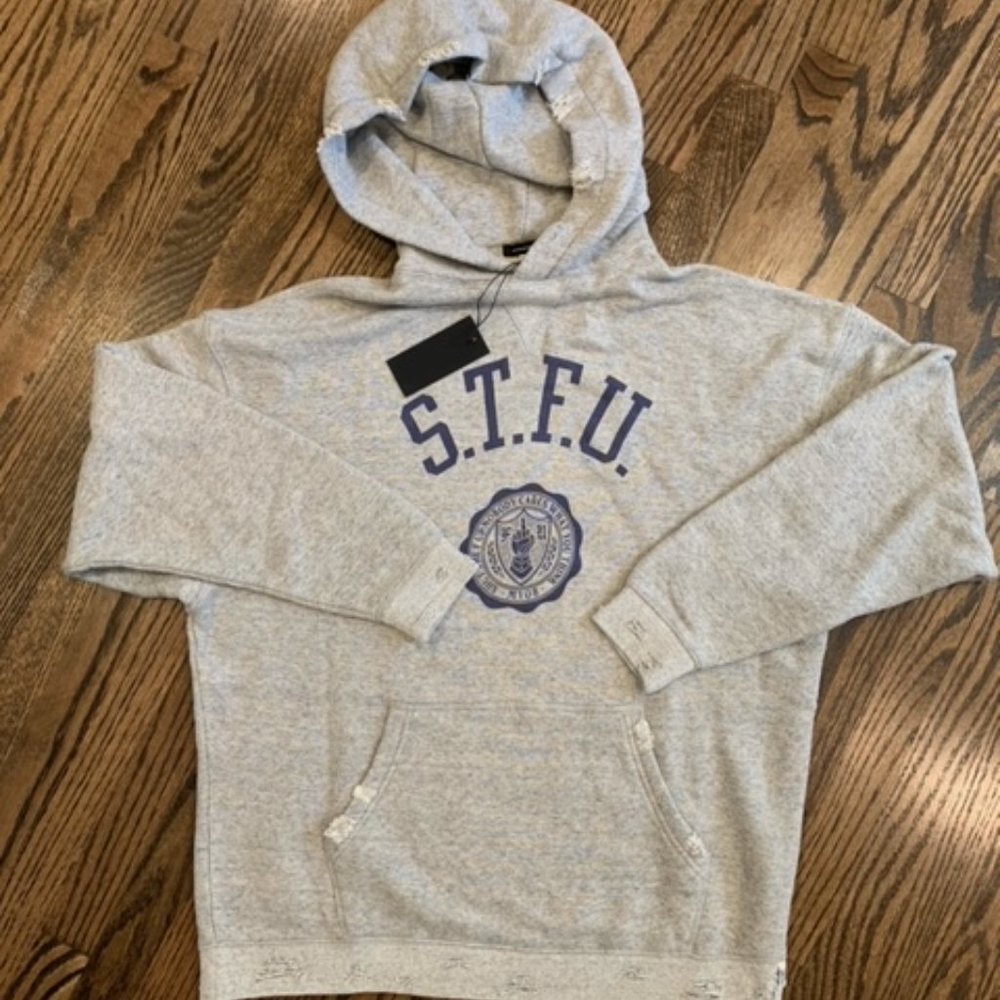 R13 • S.T.F.U. Hoodie • size SM